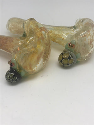 Appy State Creations Turtle Frit Pipe