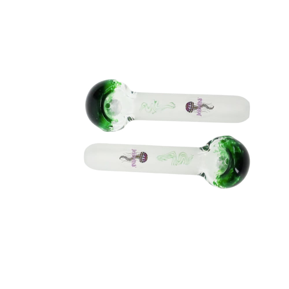 Jellyfish Green Frit Frost Mini Spoon SALE