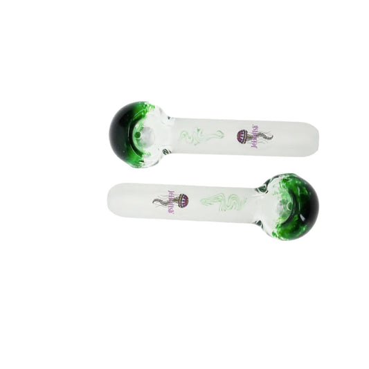 Jellyfish Green Frit Frost Mini Spoon SALE