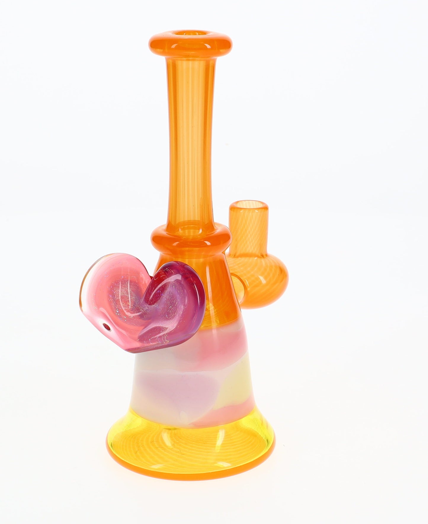 Bambi Glass Cotton Candy Mini Bubbler #11