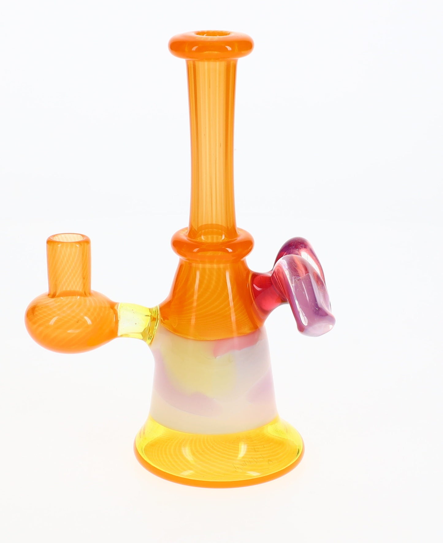 Bambi Glass Cotton Candy Mini Bubbler #11