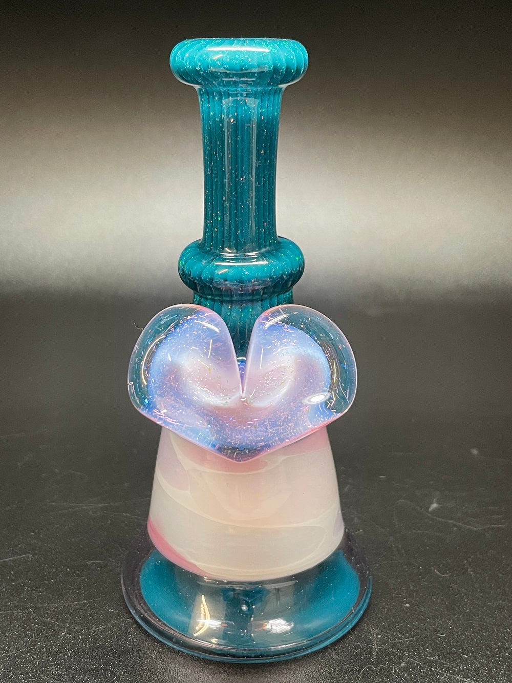 Bambi Glass Cotton Candy Mini Bubbler #12