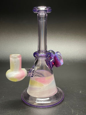 Bambi Glass Cotton Candy Mini Bubbler #4