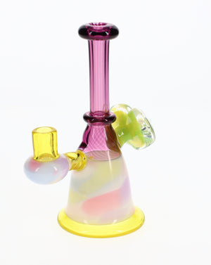 Bambi Glass Cotton Candy Mini Bubbler #7