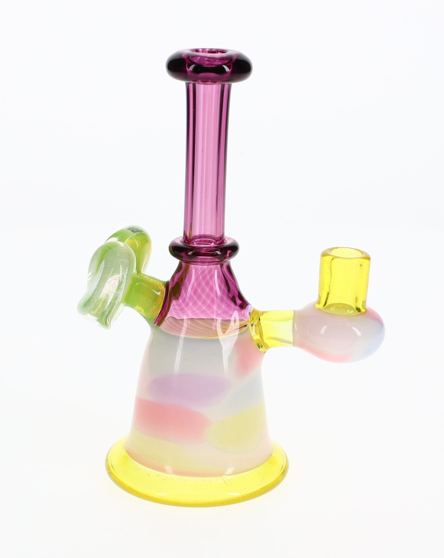 Bambi Glass Cotton Candy Mini Bubbler #7