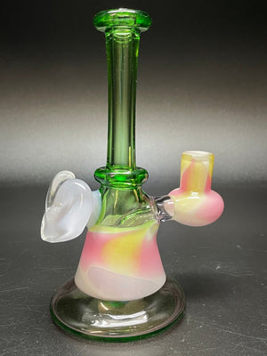 Bambi Glass Cotton Candy Mini Bubbler #9