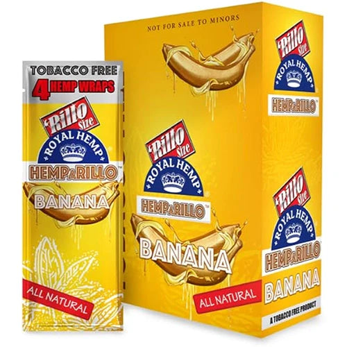 Hemparillo Banana Wraps 4 pack