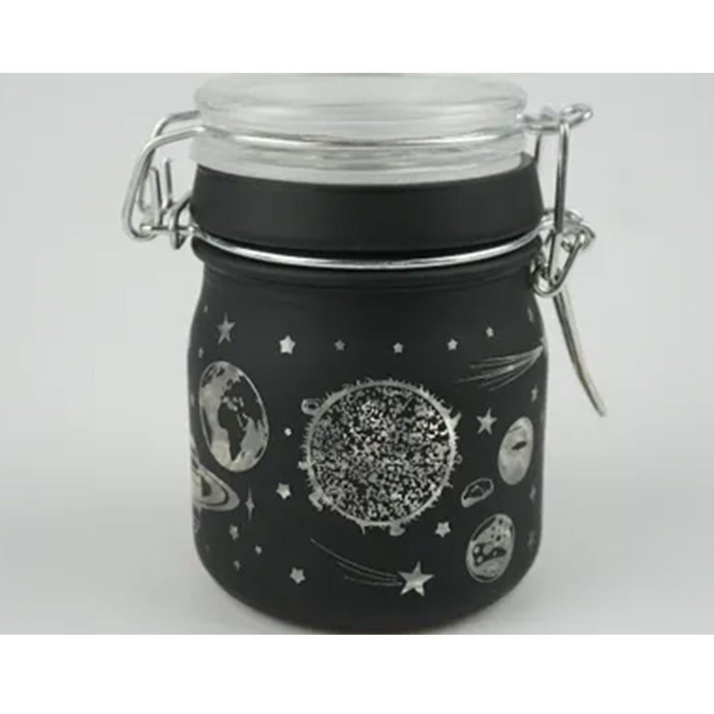 Black Frosted Galaxy Jar - 5oz