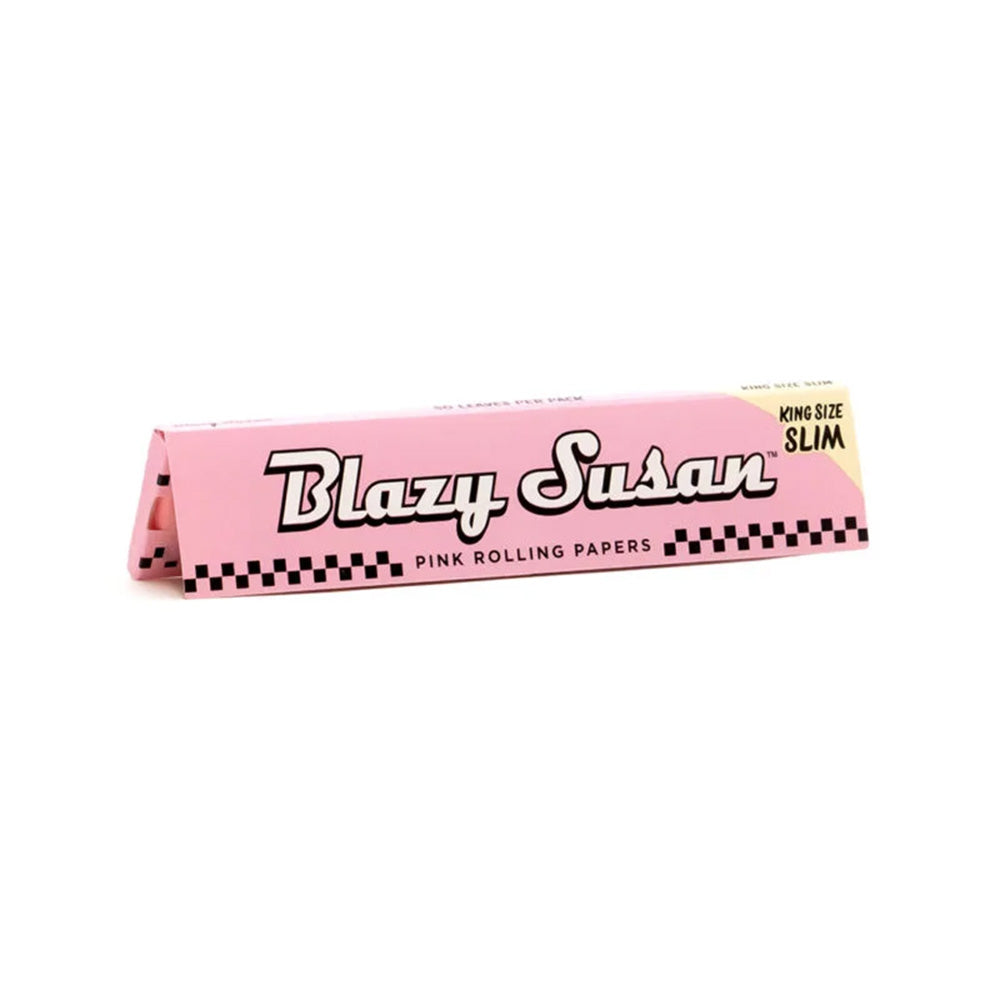 Blazy Susan King Size Slim Pink Rolling Papers