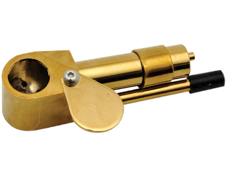 Brass Metal Pipe with Storage and Poker