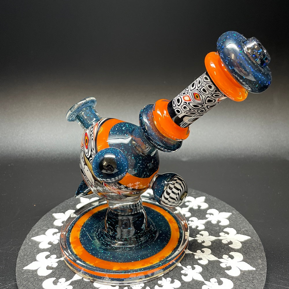 Cajun Glass Designs x Moo Glass Helisphere Collab