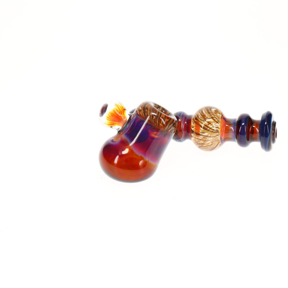 Chad G Glass Amber Woodgrain Sidecar Sherlock