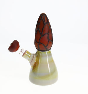 Chad G Glass Morel Mushroom Mini Tube