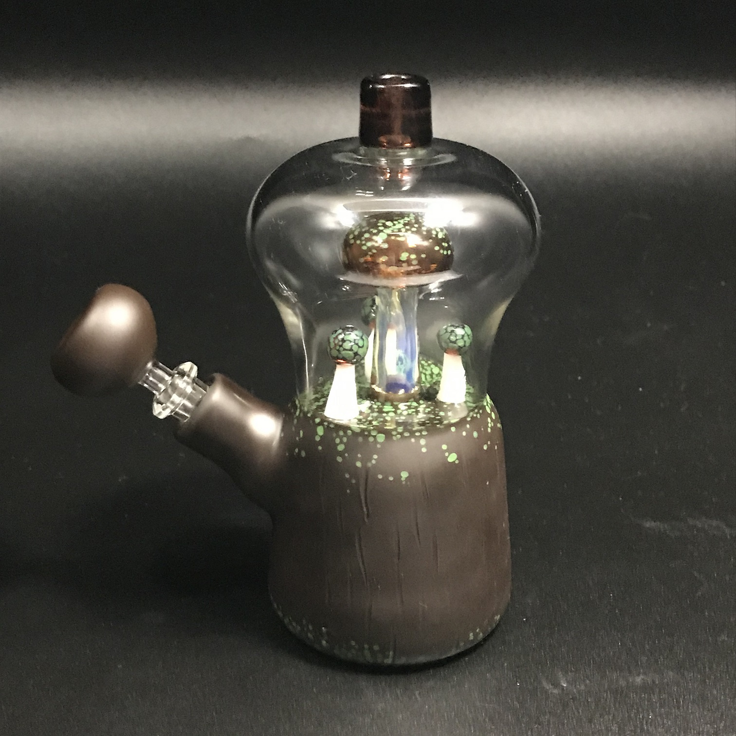 Chad G Glass Mushroom Patch Dome Mini Tube