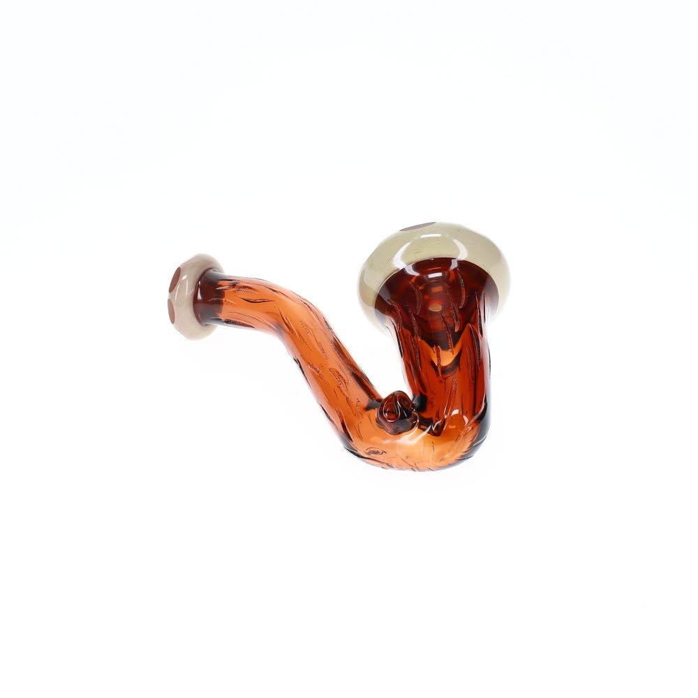 Chad G Glass Sandblasted Woodgrain Faceted Sherlock