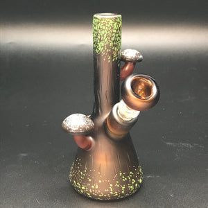 Chad G Glass Wood Mushroom Mini Tube