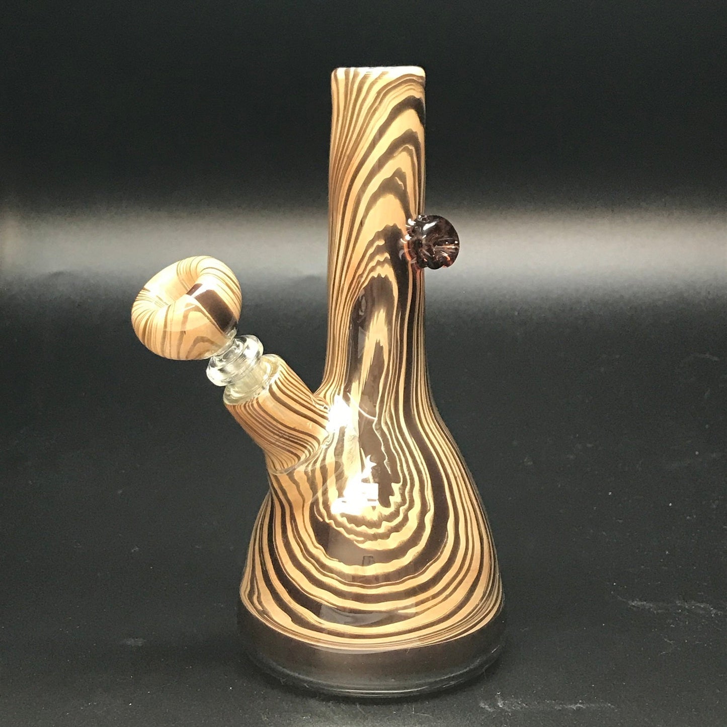 Chad G Glass Wood Grain Mini Tube