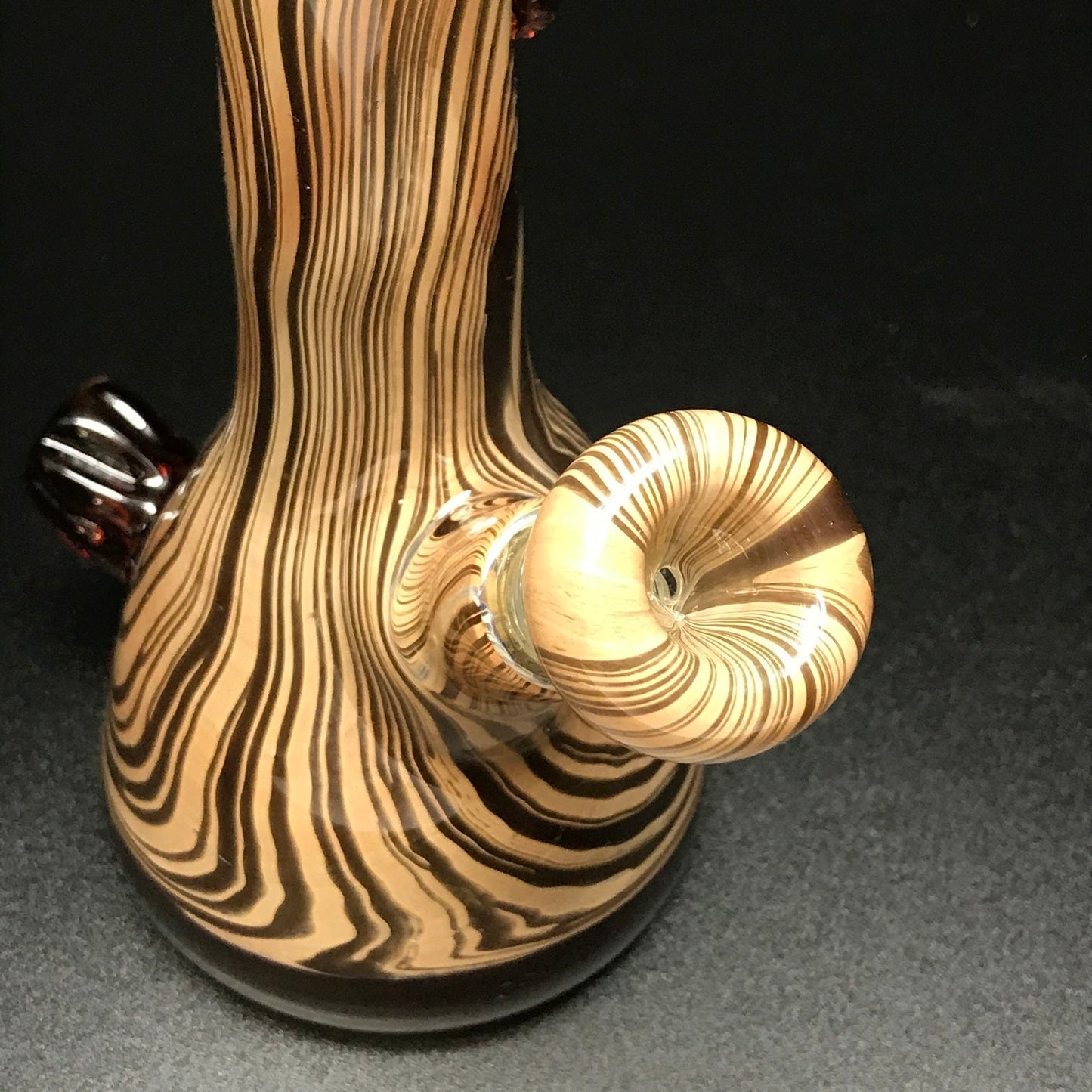 Chad G Glass Wood Grain Mini Tube