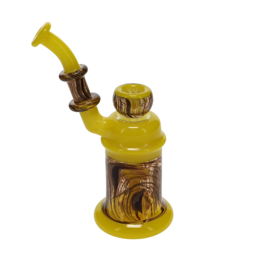 Chad G Glass Yellow Woodgrain Double Sherlock & Rig Set