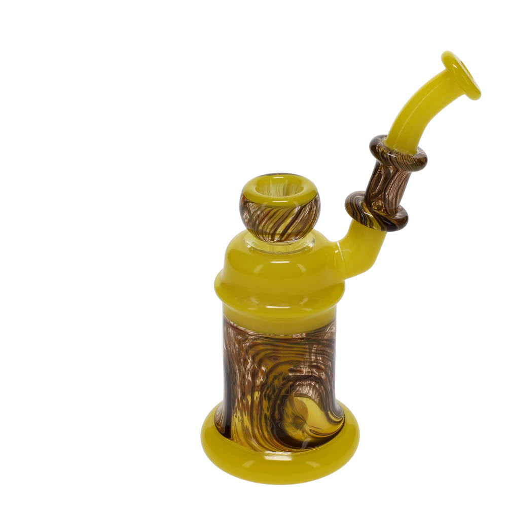 Chad G Glass Yellow Woodgrain Double Sherlock & Rig Set