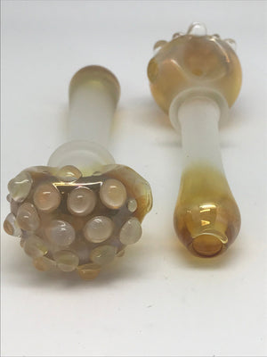 Chaife Glass Blasted Fume Warty Pipe