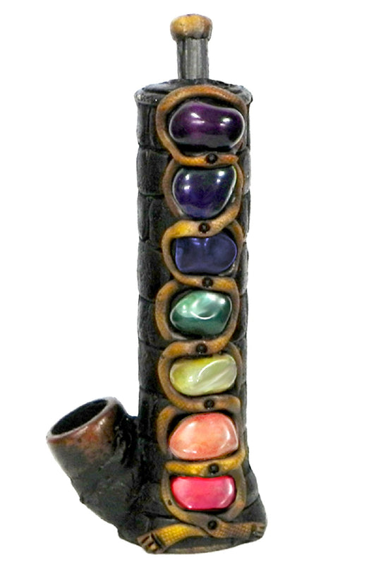 Chakra Stone Pipe