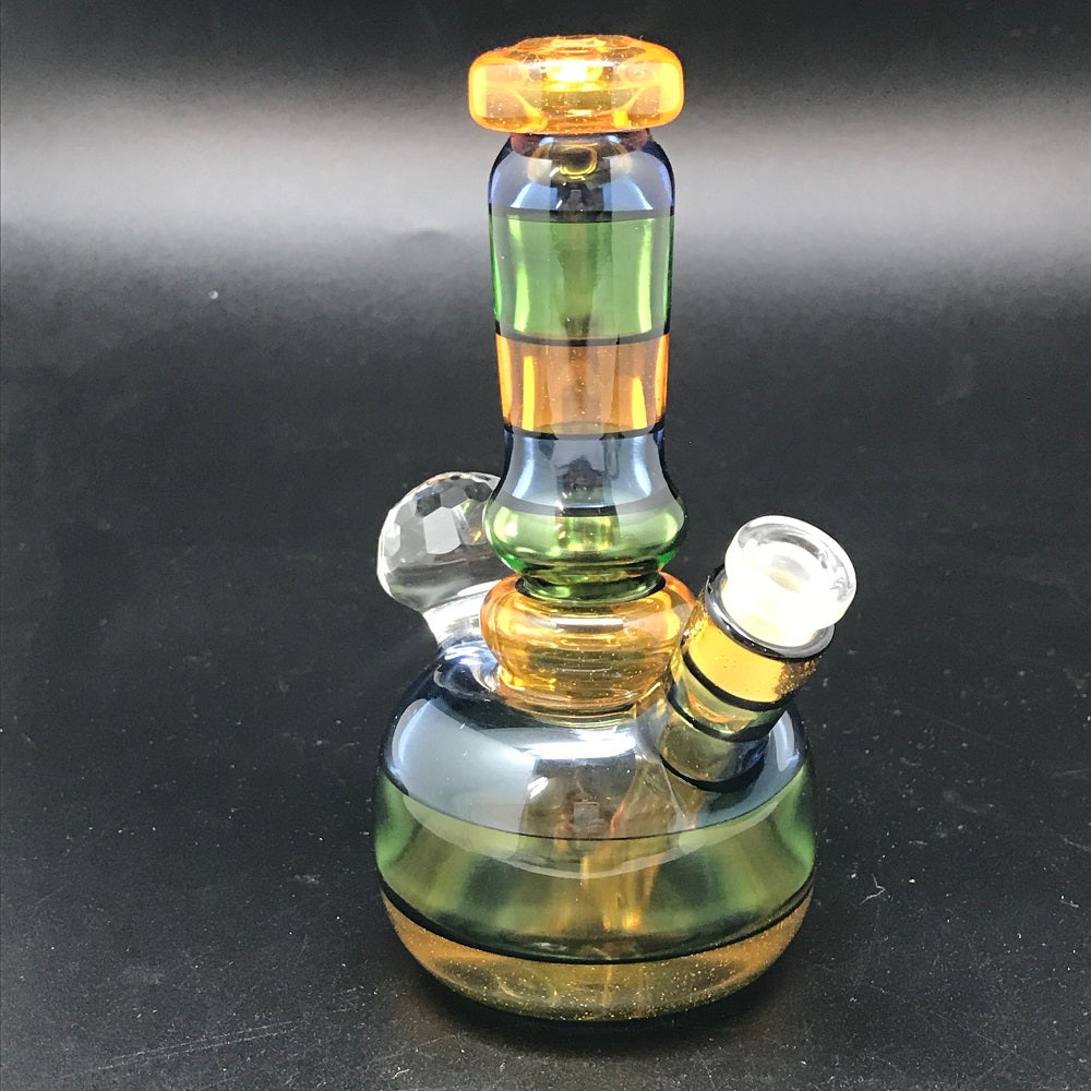 Chaz Pyle Glass Enclamo Rig with Faceted Marble 