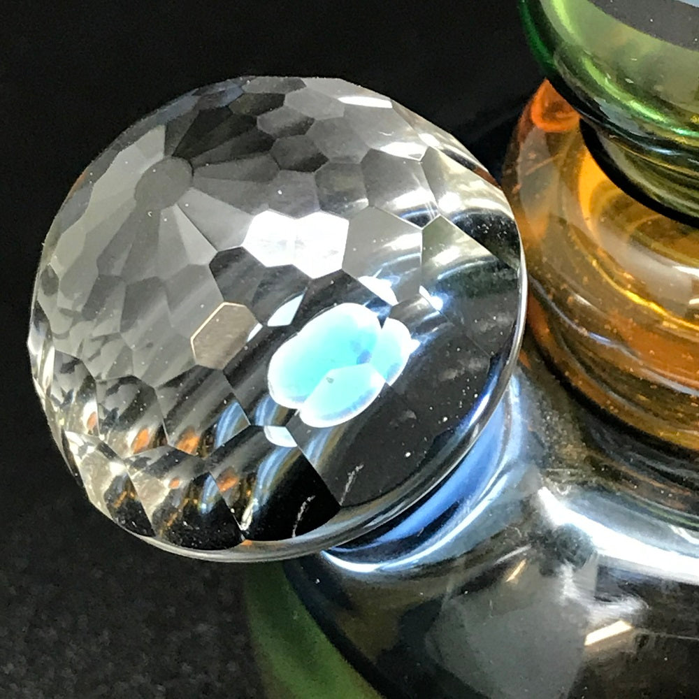 Chaz Pyle Glass Enclamo Rig with Faceted Marble 