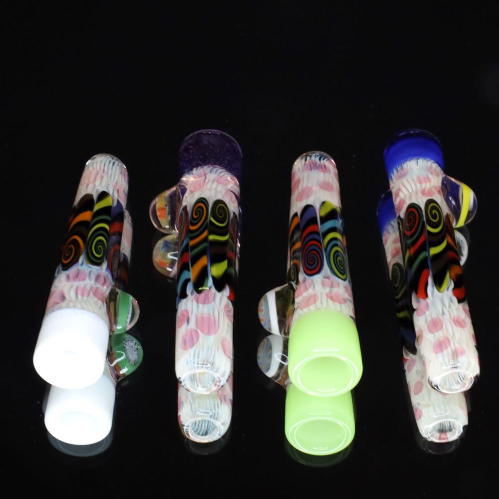 Chunk Glass Thumbprint Chillum