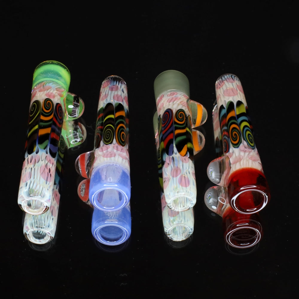 Chunk Glass Thumbprint Chillum