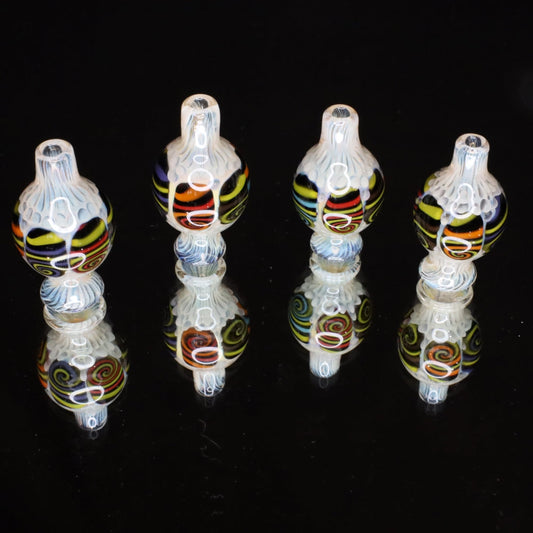 Chunk Glass Thumbprint Millie Bubble Cap