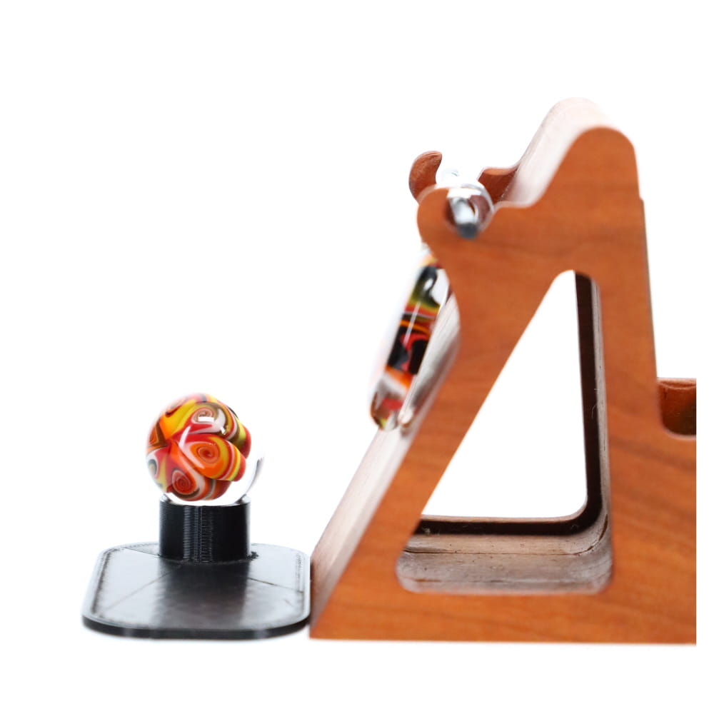 Chunk Thumbprint Pendant & Marble Set 1