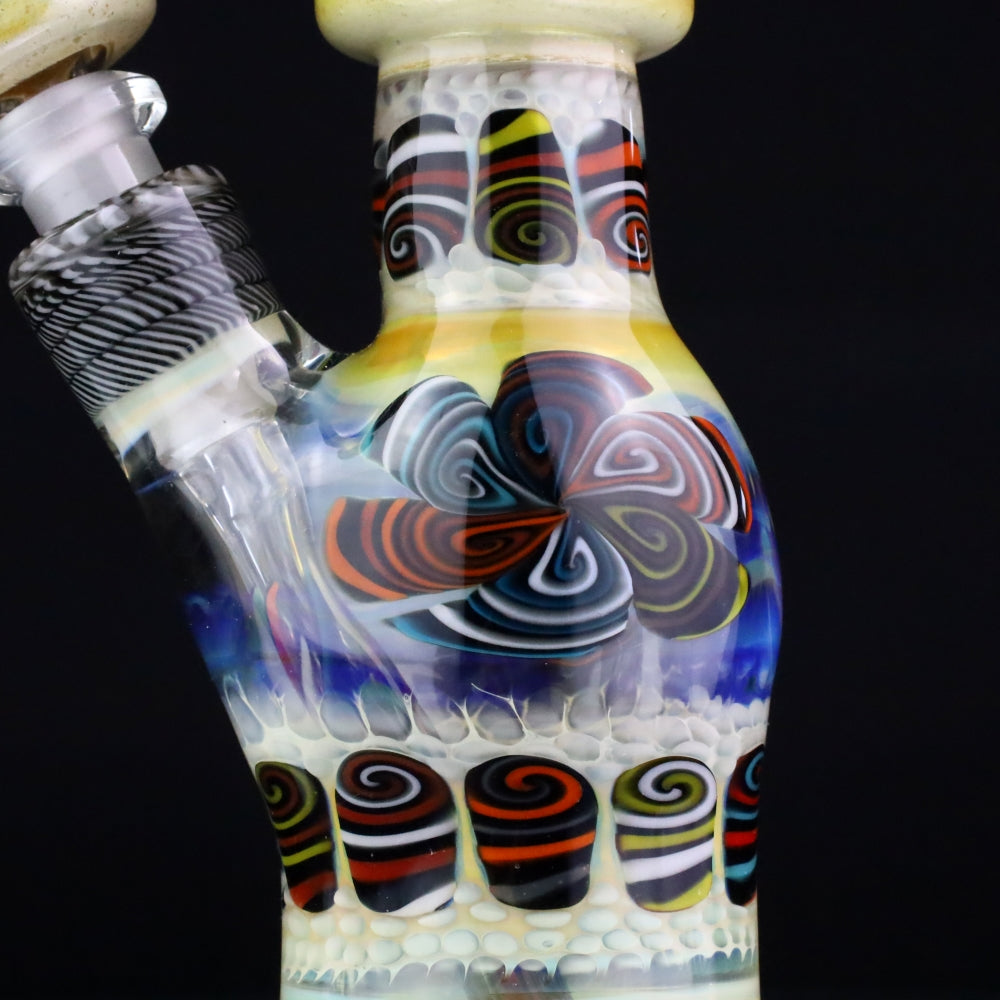 Chunk Glass X Rosburg Glass Burger Bubbler