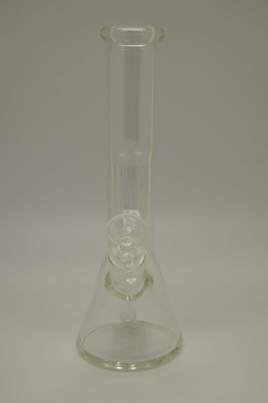 Clear Beaker 10" Water Pipe DISC