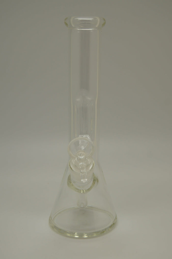 Clear Beaker 10" Water Pipe DISC