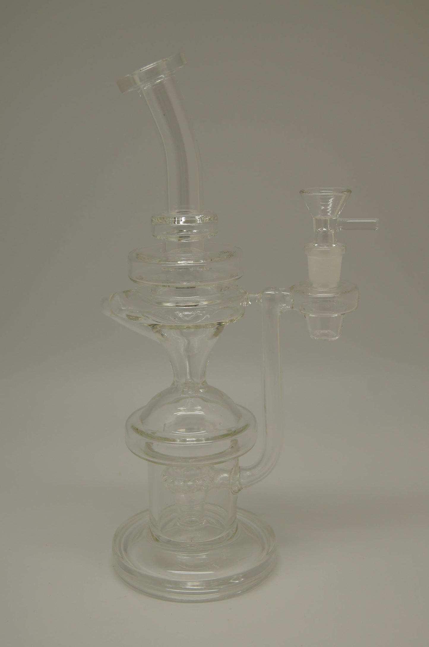 Clear Rings Tall Recycler