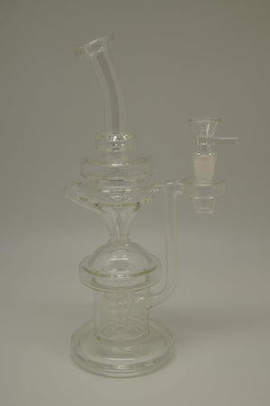 Clear Rings Tall Recycler