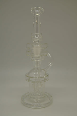 Clear Rings Tall Recycler