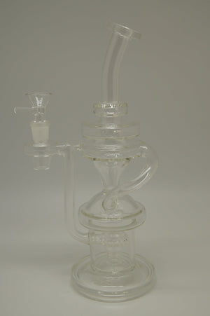 Clear Rings Tall Recycler