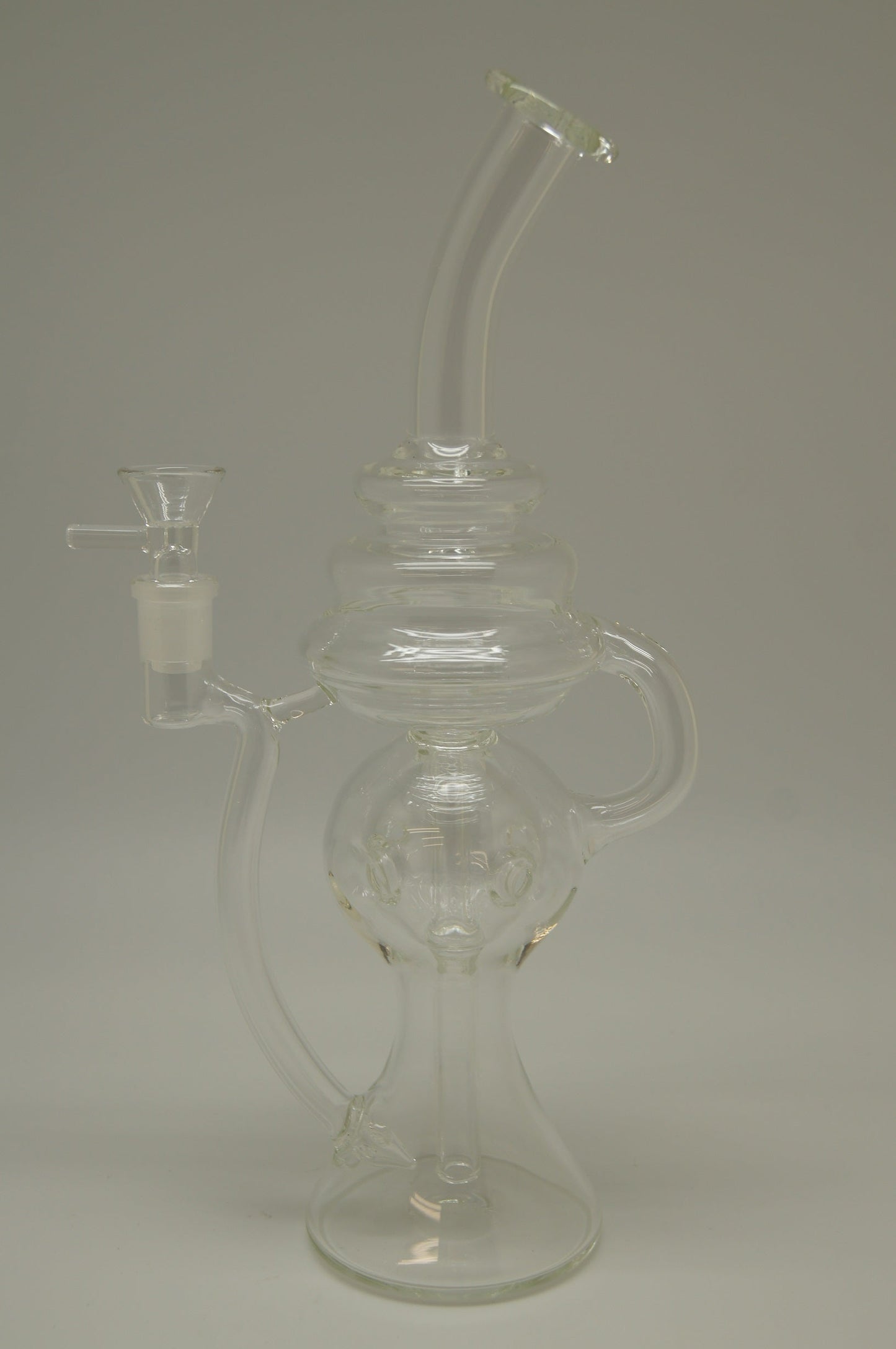 Clear Swiss Perc Tornado Bubbler