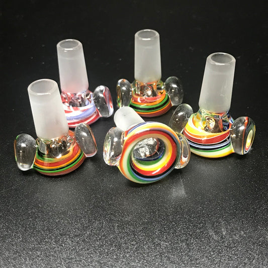 Gurk Monster Color Linework 14m Funnel Slide with Built-in Screen