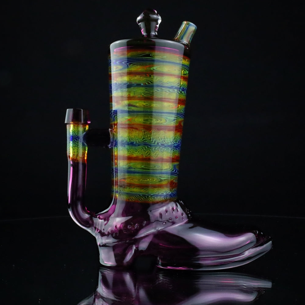 Cowboy Glass X Rad Glass Boot Bubbler