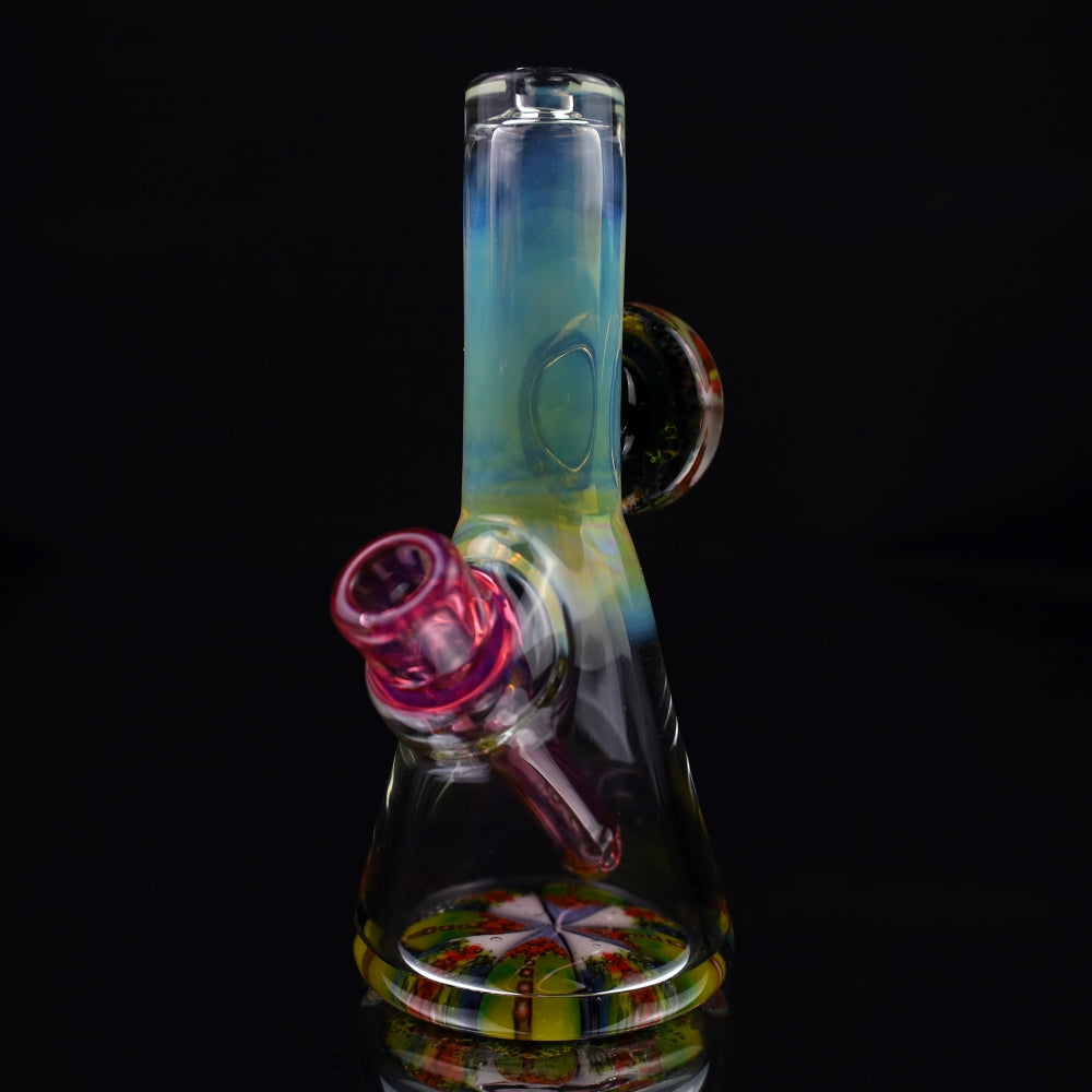 Crunk Glass Rainbow Fume Tiny Beaker