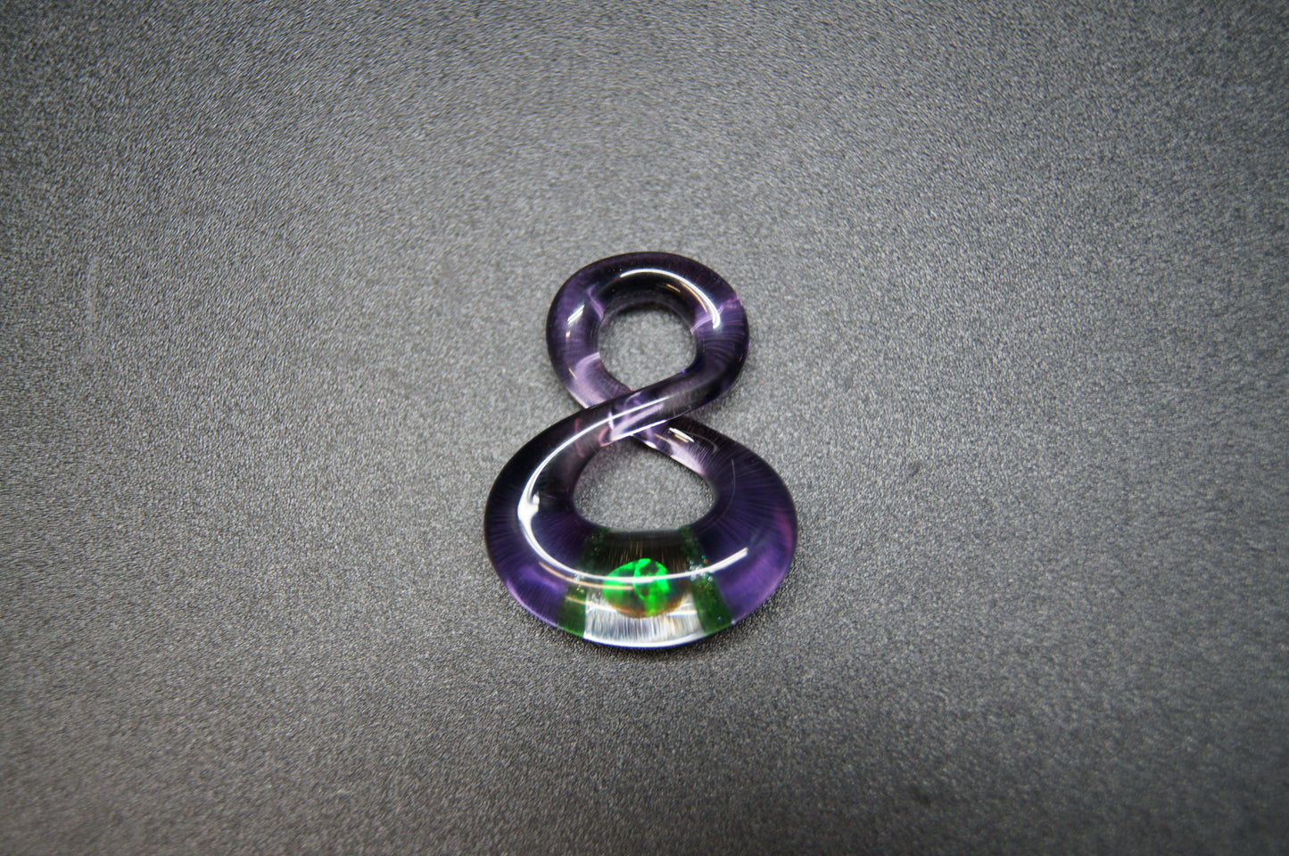 Natey Love Glass Mini Infinity Pendant