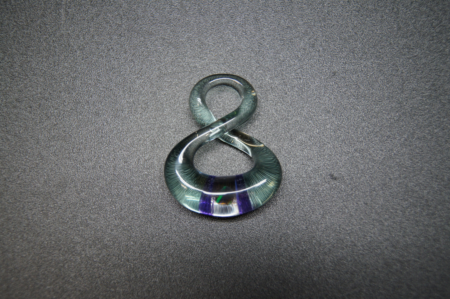 Natey Love Glass Mini Infinity Pendant