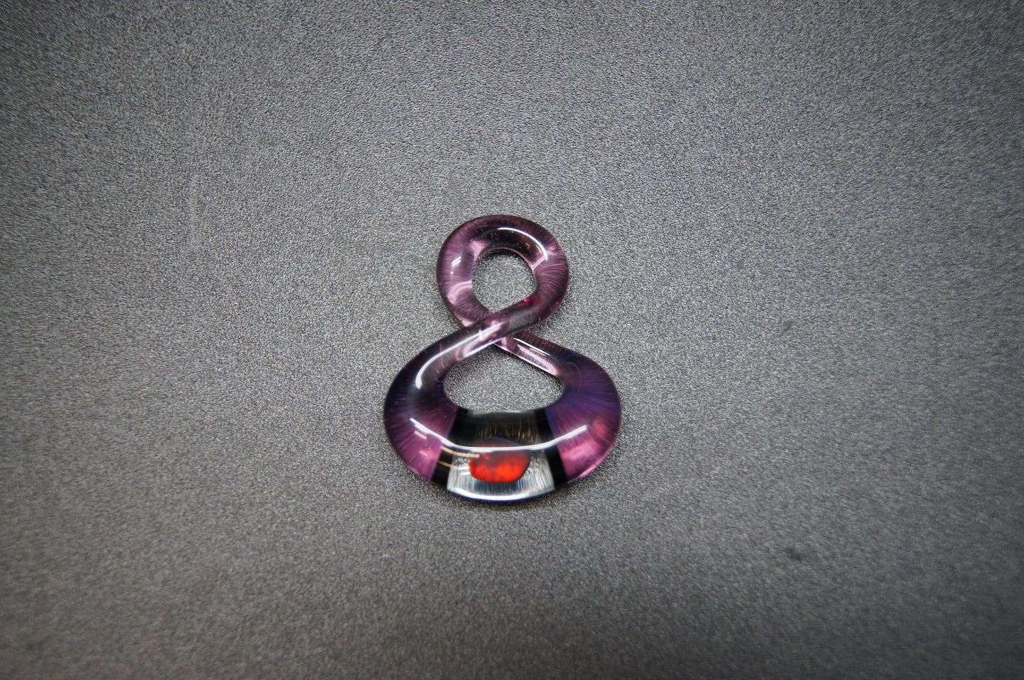 Natey Love Glass Mini Infinity Pendant