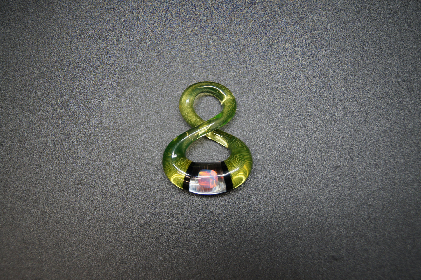 Natey Love Glass Mini Infinity Pendant