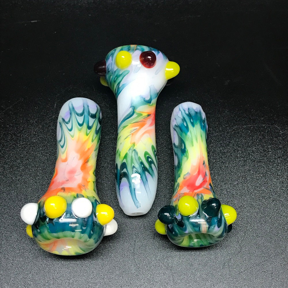 Dekal Glass Tie Dye Color Wrap Over White Hitter SALE