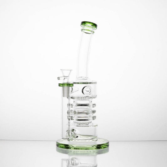 Dual Honeycomb Perc Bent Neck Rig