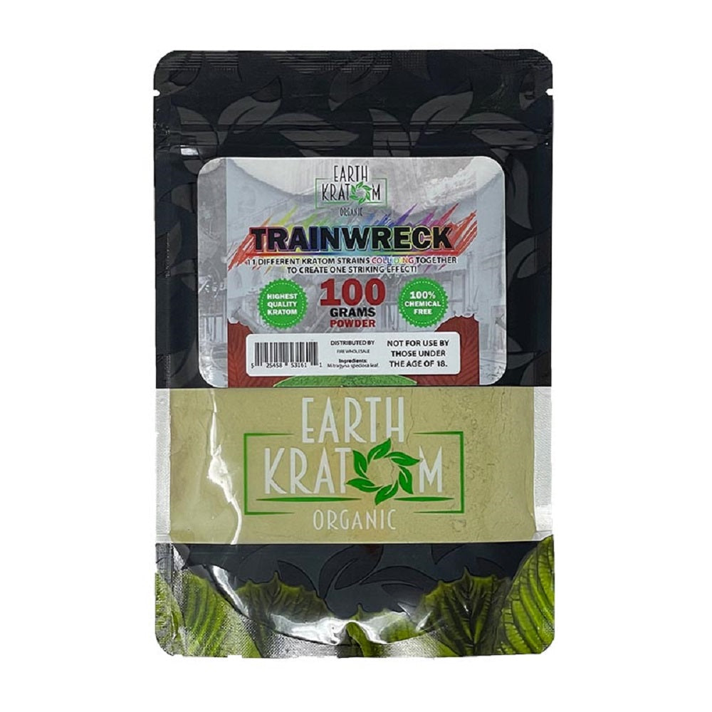 Earth Kratom Train Wreck Powder 100g